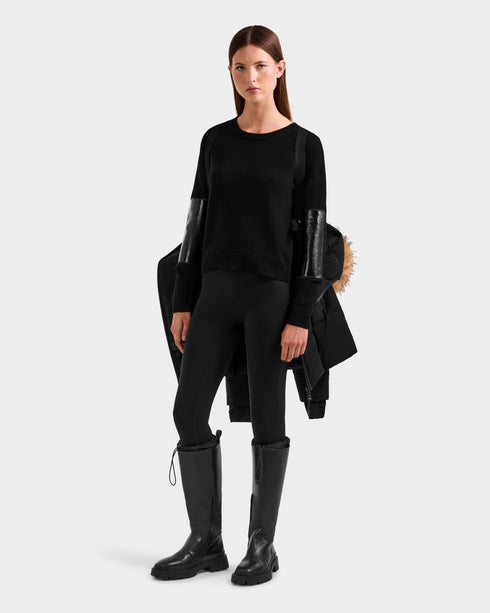 RUDSAK MODA Down Puffer With Faux Fur Womens Apparel